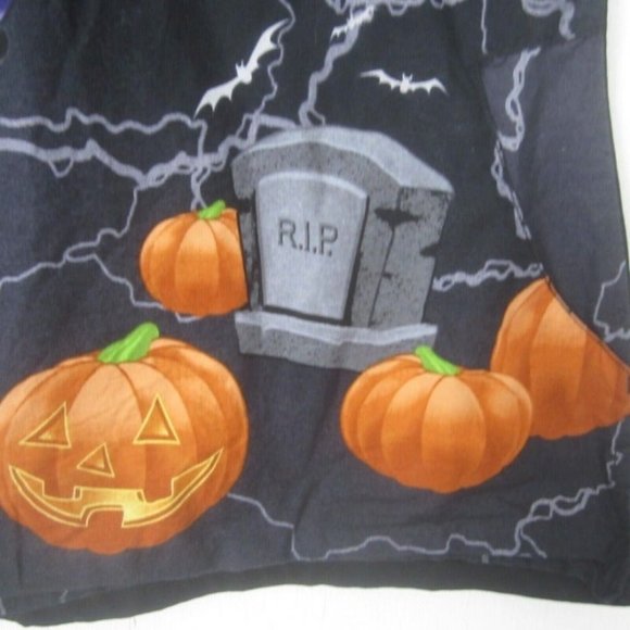 Disney Medical Scrub Shirt Womens Halloween Mickey Minnie Mouse Witch Vampire - Picture 5 of 10